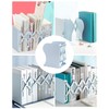 MSDADA Adjustable Bookends, Bookends for Heavy Book, Expandable Book Organizer