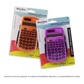 Gadiz 2 Calculadora Científica Colores Surtidos Barrilito 7639
