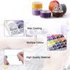 SHENGYIG Bobbins Sewing Machine, 36 Pieces Plastic Sewing Machine Bobbins,