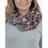 Sunsa Women's Winter Loop Scarf Warm Soft Fleece Tube Scarf