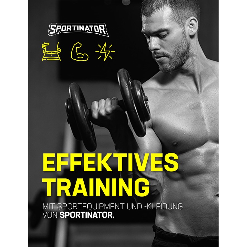 SPORTINATOR® Adjustable rope length, endurance, cardio, indoor/outdoor, fitness, boxing, speed