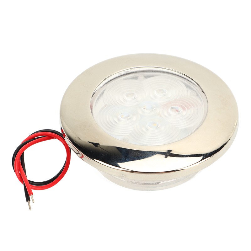 LED Puck Light DC12V RV Boat Ceiling Recessed Mount Interior