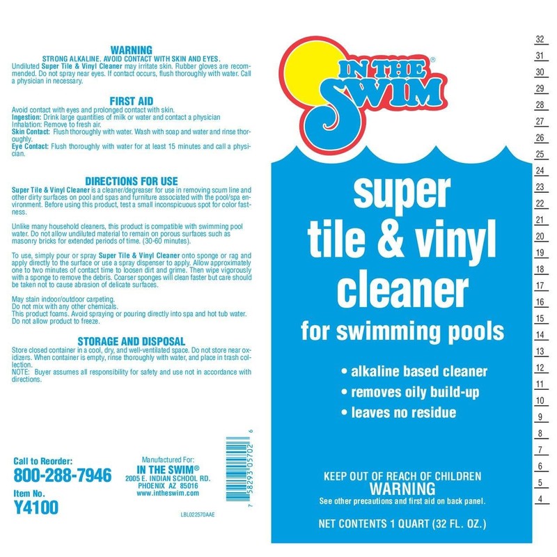In The Swim Super Pool Tile and Vinyl Cleaner -