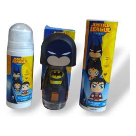 Kit Colonia, Desodorante Y Talco Para Niños Justice League