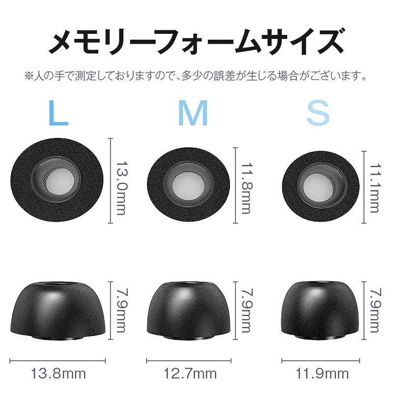 ShotR Replacement Eartips for AirPods Pro 1st & 2nd Gen