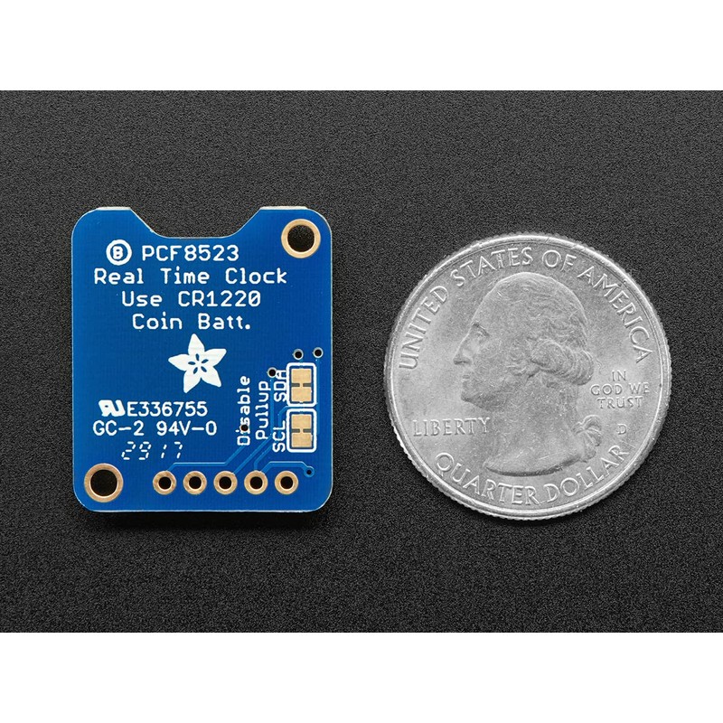 Adafruit PCF8523 Real Time Clock Breakout Board - I2C, PCB,