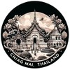 Chiang Mai Thailand Souvenir Die-Cut Flat Decorative Flat Magnet