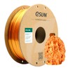 eSUN Silk Metal PLA Filament 1.75mm, Silky Metallic 3D Printer