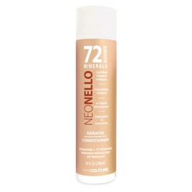 NEONELLO Keratin 72 Minerals Conditioner I No Sulfate No Parabens No DEA I Rejuvenate & Strength Hair with 72 Minerals with USDA Certified Organic Extracts | Hair Extension and Wigs [MADE IN USA]
