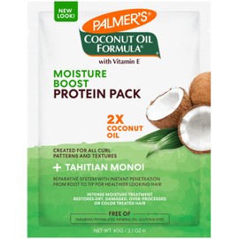 Palmers Coconut Oil Formula Deep Conditioning Protein Pack, 2.1 Oz (Pack of 4)