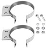 5" Exhaust Stack Mounting Bracket Kit - Compatible with Peterbilt
