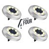 Torchtree 2023 Upgraded Solar Lights Outdoor Garden, 4 Pack Solar