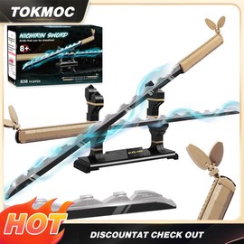 【TOKMOC】DemonSlaye Building Block Set with Stand,Handmade Cosplay Anime Toy,Collecting Building and Gifting Model for Anime fans,Home Decoration,For aged 12 and above,Stress relief toy:_66016 Inosuke(858 Pieces)