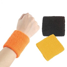 High Elastic Sports Wrist Support for Golf, Bowling, Exercise, and Fitness Orange 5ea