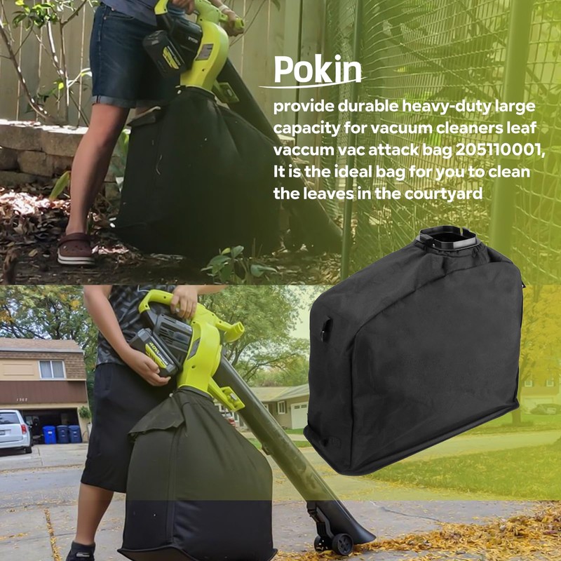 Leaf Bag Replacement for Ryobi Part # 205110001