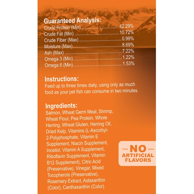 Omega One Sinking Shrimp Pellets, 8mm Pellets, 4.5 oz