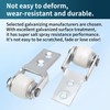 8 Pack 15mm Dia Wheel Sliding Door,Wheel Sliding Door Track