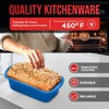 Nonstick Loaf Pan Set Pack of 4, 7" to 11"