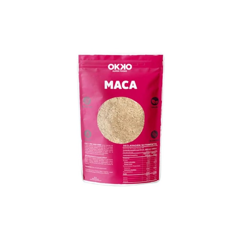 Maca Gelatinizada Orgánica en polvo 200 g | OKKO Superfoods