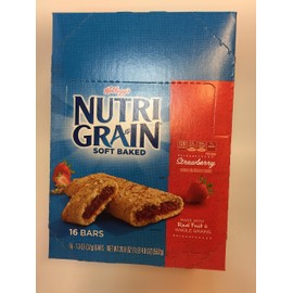 Nutri-Grain Cereal Bars Strawberry Indv Wrapped 16ct 1.300z