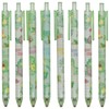 Maydahui 12PCS Retractable Dinosaur Gel Pen Cute Kawaii Printing Animal