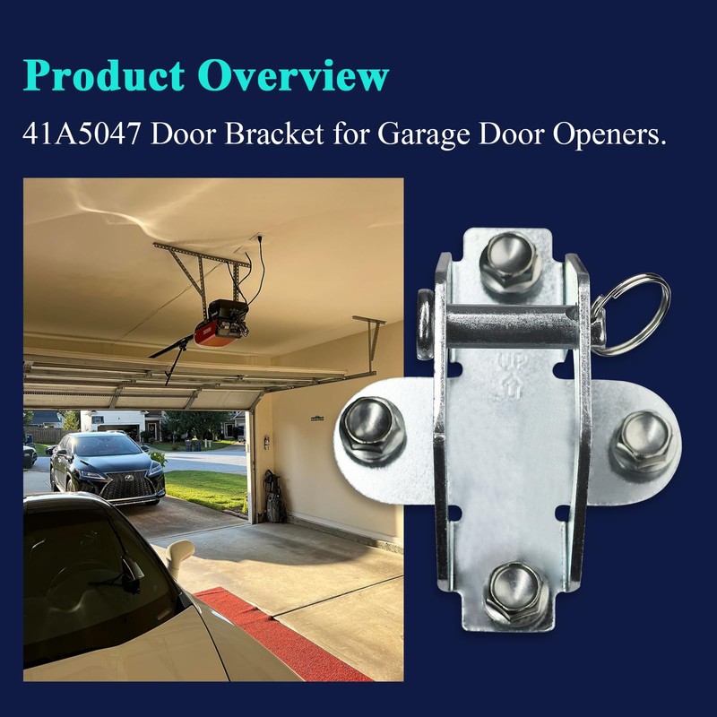 41A5047 Door Bracket for Garage Door Openers, Replacement door bracket