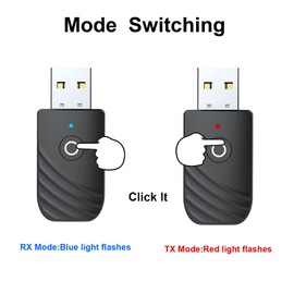 USB Bluetooth Adapter pc Bluetooth dongle Bluetooth Transmitter Bluetooth Stick Bluetooth empfänger,BT5.0 aux Bluetooth Adapter Bluetooth Sender mit 3.5mm für TV Kopfhörer Stereoanlage Auto