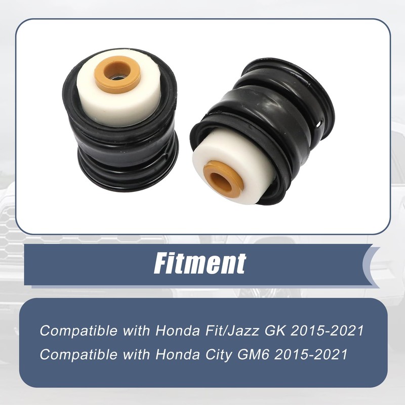 XQSMWF 2PCS Rear Mounting Damper Compatible with Honda Fit/Jazz GK