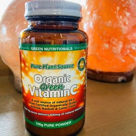 Green Nutritionals Green Vitamin C 60 capsules - Vegan Vegetarian Friendly
