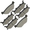 Caltric Front Rear Brake Pads for Yamaha XVS1300 V-Star 1300