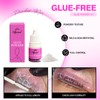 Eyelash Perming Kit Semi-Permanent Eyelash Perming Includes Upgraded Adhesive Powder