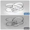 Vloitgol LED Ceiling Light Fixtures,36W Flush Mount Modern LED Ceiling