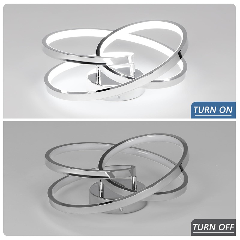Vloitgol LED Ceiling Light Fixtures,36W Flush Mount Modern LED Ceiling