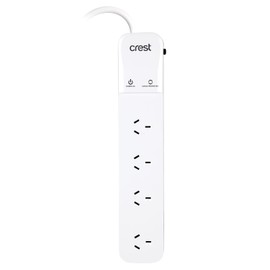 Crest Power Board 4 Socket Surge Protected