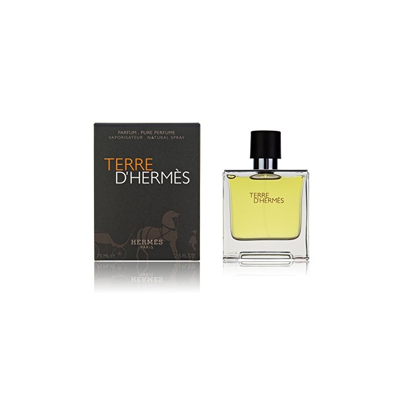 TERRE D'HERMES by Hermes PARFUM SPRAY 2.5 OZ