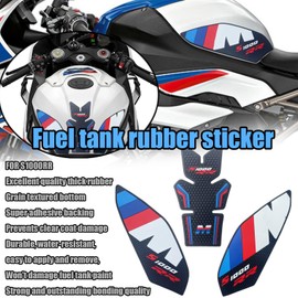 MAORANG For S1000RR S1000 RR 2025 Motorcycle Side Tank Pad Tank Pad Knee Pad Protector Decal Traction Pad s1000rr 2019-2026 Motorcycle Accessories [Parallel Import Goods]
