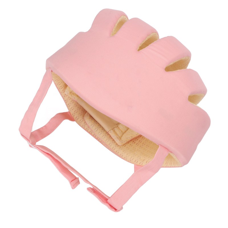 Baby Helmet Soft Breathable Adjustable Baby Protection Headgear Hat for