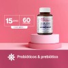 Megabiotic 15 Cepas 30 Billones Probióticos 60 Cápsulas Sabor Sin
