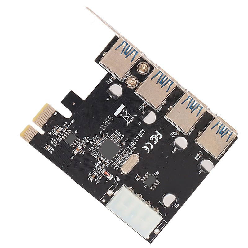 PCIE to USB 3.0 Expansion Card with 4 USB3.0 Ports