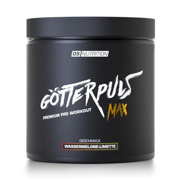 OS NUTRITION Götterpuls MAX Premium Pre Workout Booster 396 g