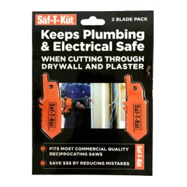Saf-T-Kut Reciprocating Saw Blades for Drywall (2-Pack)