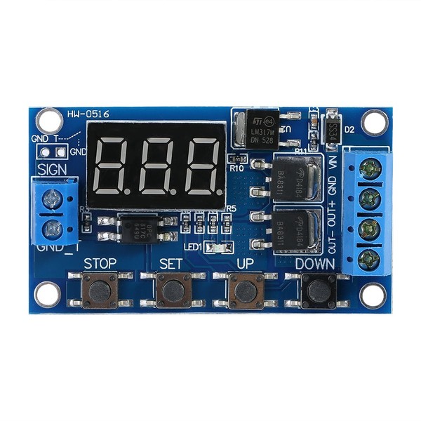 DC 5V-36V Timer Module Trigger Cycle Delay Timer Switch Turn