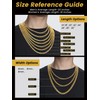 GOLDCHIC JEWELRY 9mm Chunky Gold Chain for Men, 18 inches