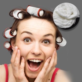 NAUZE Cotton Beauty Coil Nail Professional Art Makeup Cotton Coil White Strip Hairdressing Cotton Long Cotton Swab Bulk for Beauty Personal Care