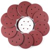 Sruhrak 100 Pcs Sanding Discs, 150mm Sanding Pads Set Hook