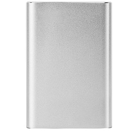 Atelierate 2.5Inch External Mobile Hard Disk High Speed USB 3.0 320GB Storage Portable Hard Disk for Laptop Desktop PC Easy Install Silver