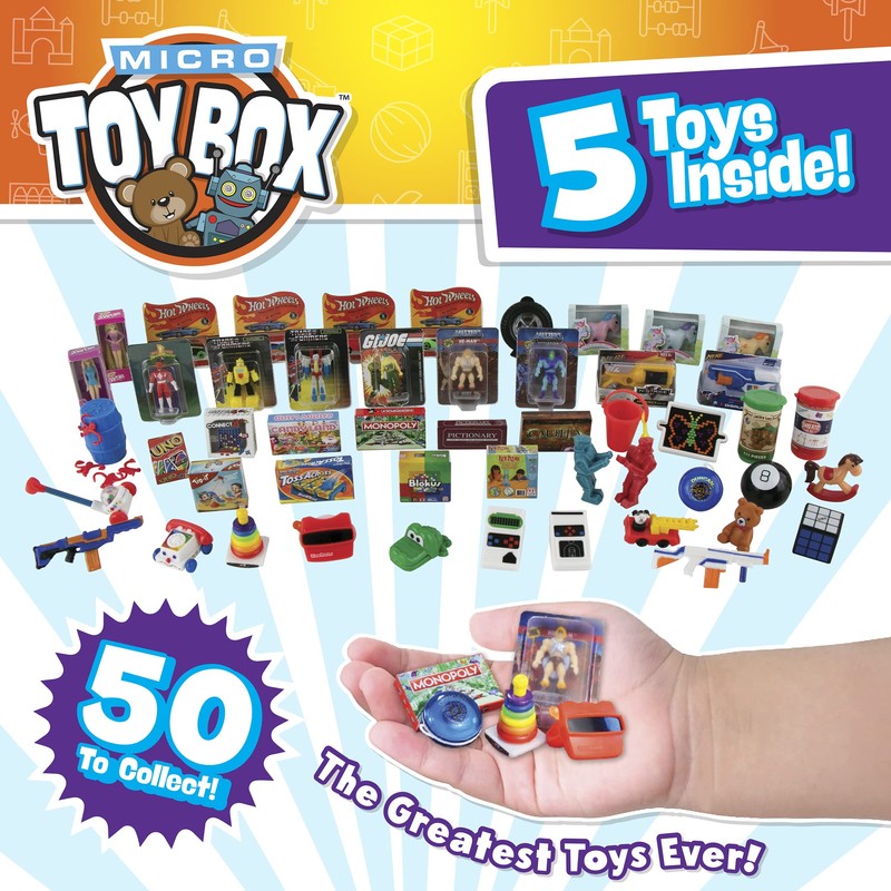 World's Smallest Micro Toy Box Series 1 Mini Collectible