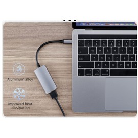 INNOV8 USB-C 3-in-1 Hub with HDMI 4K, 3.5mm Audio and PD 100W Port Fast Charging Adapter