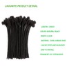 Lavaarite 12 Inch 100% Human Hair Dreadlock Extensions - Permanent