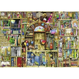 Ravensburger Bizarre Bookshop 2 1000 Piece Jigsaw Puzzle for Adults – Every piece is unique, Softclick technology Means Pieces Fit Together Perfectly